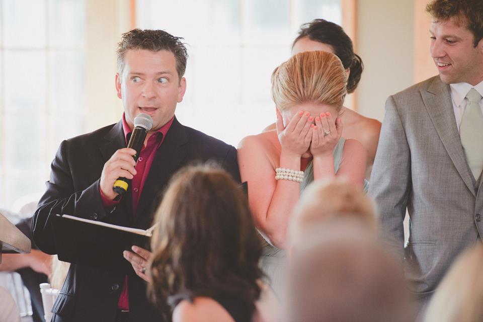 wedding-dj-in-brandon-mb-expressions-entertainment-sugar-and-soul-photography-bridges-golf-course-Grand-Entrance-funny-bridesmaid-mc